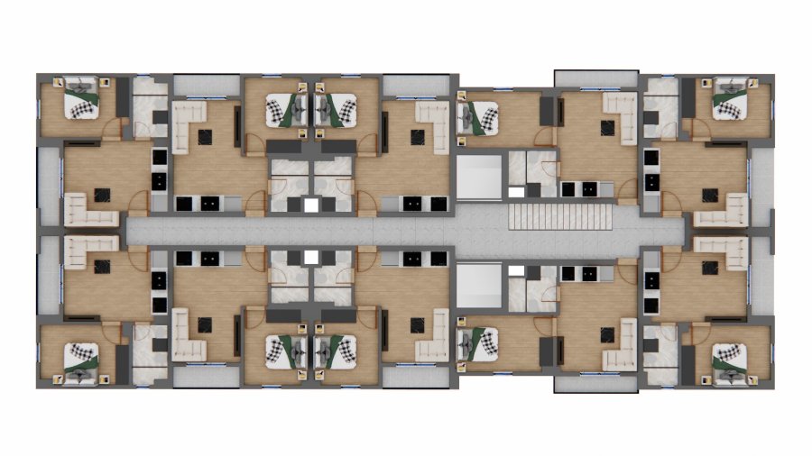 Kullanışlı 1+1 Daireler